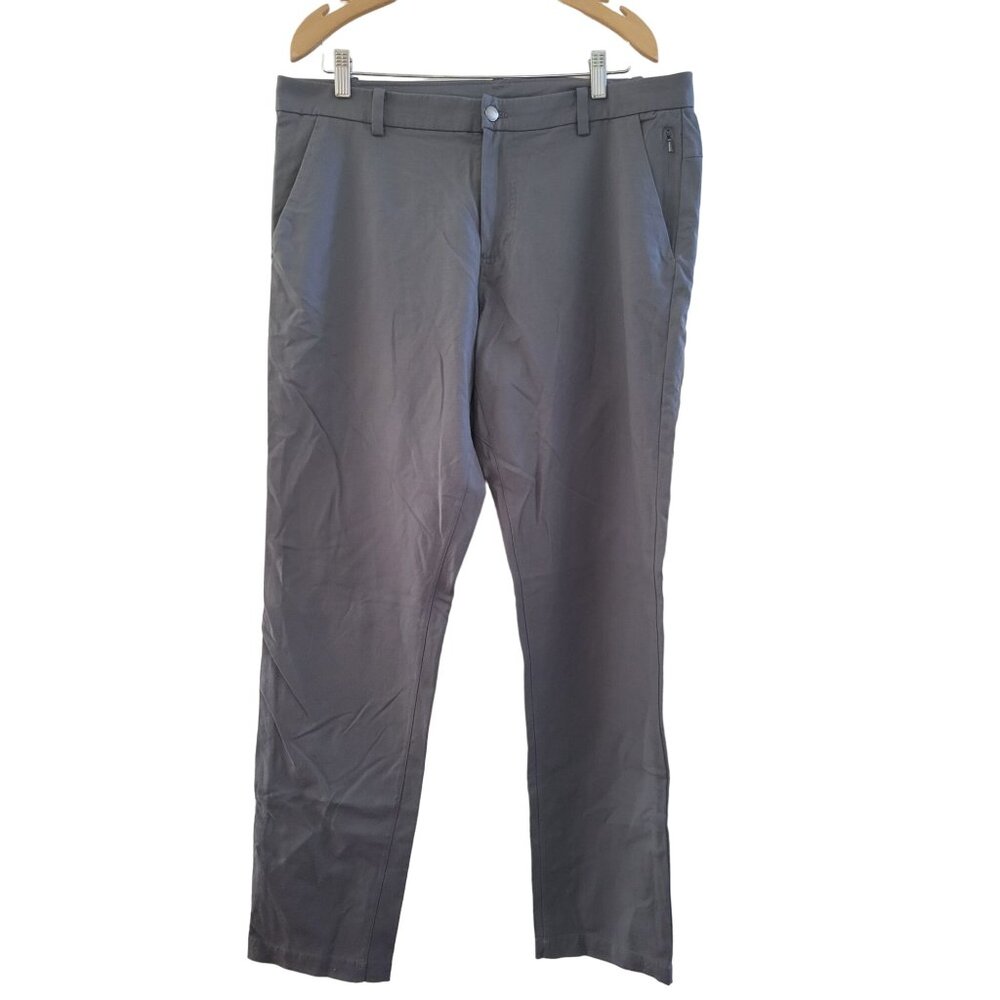 Lululemon athletica Mens Gray Commission Pants size 36 Stretch career active